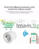 Смарт WiFi контакт 16А Smart Life
